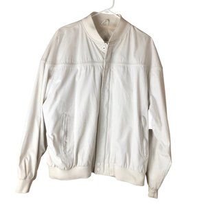 Arnold Palmer Vintage 80s Size XL Golf Bomber Windbreaker Lined Jacket